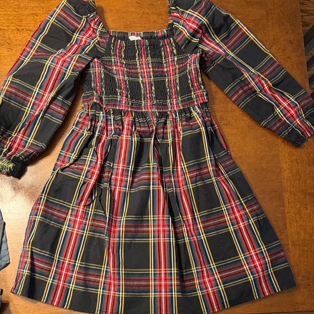 Crewcuts Multicolor Plaid Kids Dress
